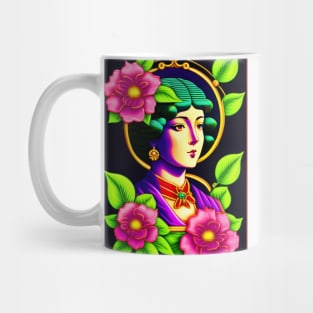 Agatha Christie Pixel Art Mug